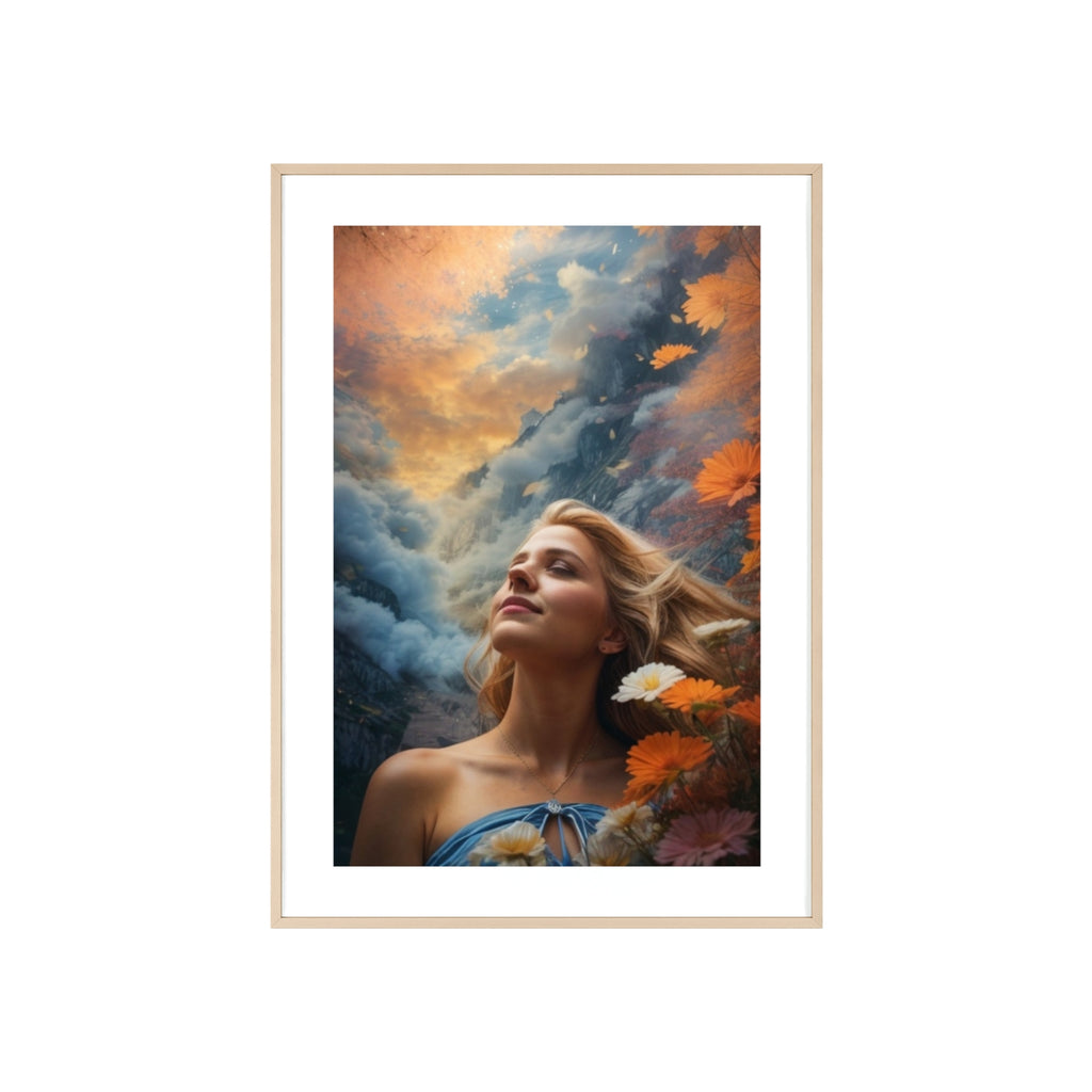 Poster mit Holzrahmen, Art.-Nr. AP 00139 P