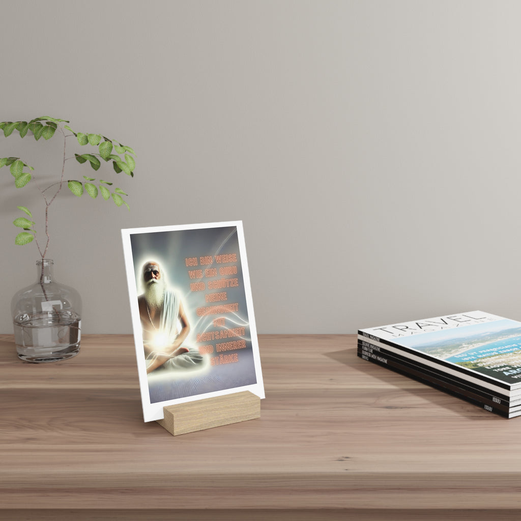 Aufsteller mit Ständer, Art.-Nr. G 001b-4