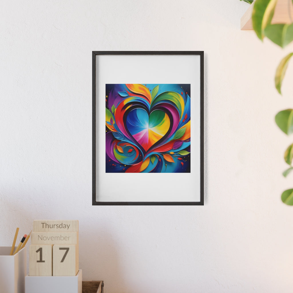 Poster mit Holzrahmen, Art.-Nr. FY 00114 P