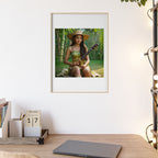 Poster mit Holzrahmen, Art.-Nr. AP 00104 P