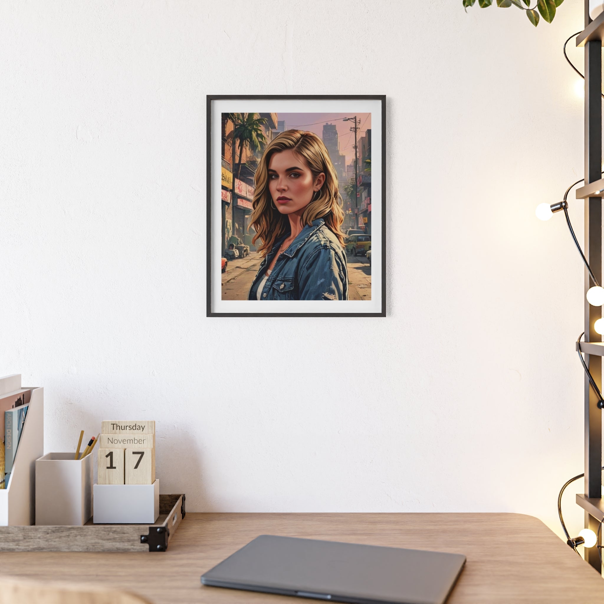 Poster mit Holzrahmen, Art.-Nr. AP 00152 P