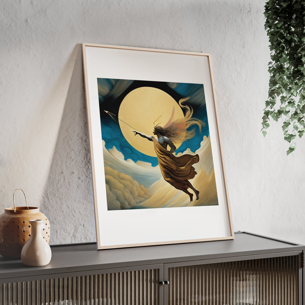 Poster mit Holzrahmen, Art.-Nr. FY 00118 P