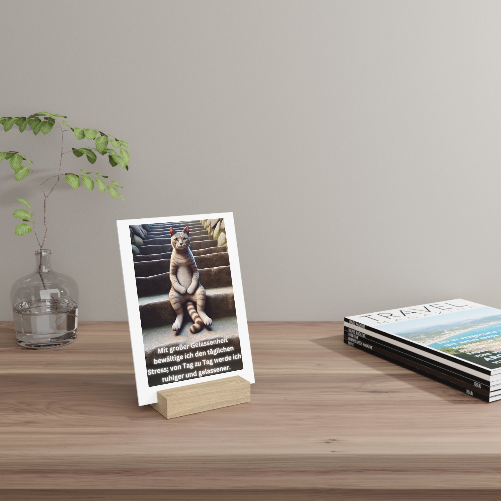 Aufsteller mit Ständer, Art.-Nr. G 004-1