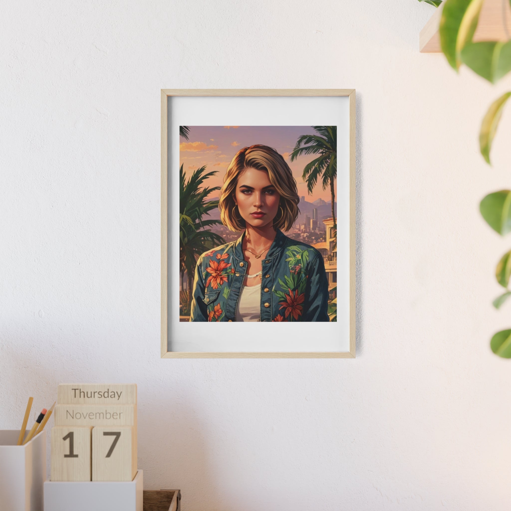 Poster mit Holzrahmen, Art.-Nr. AP 00151 P