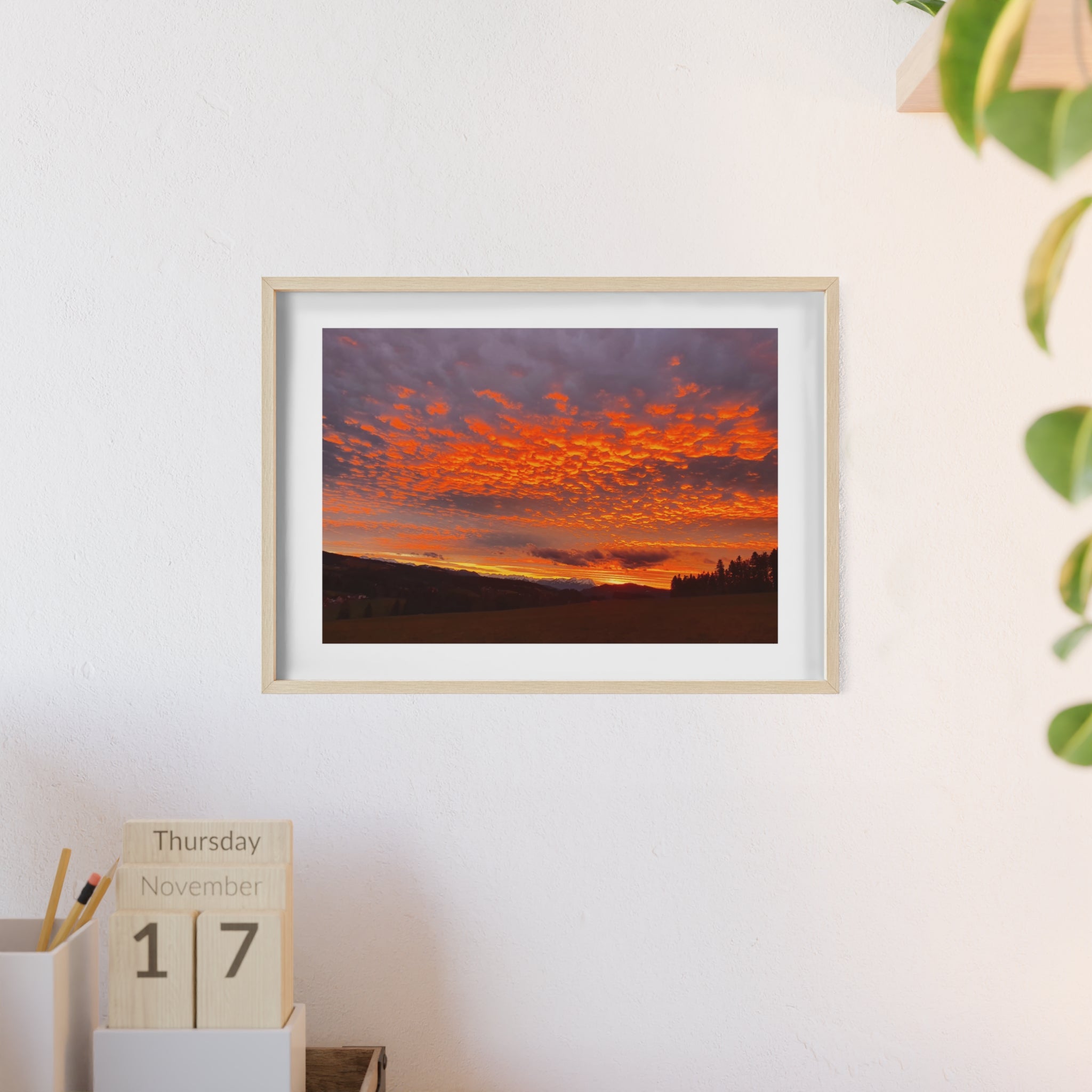 Poster mit Holzrahmen, Art.-Nr. NA 00125 P