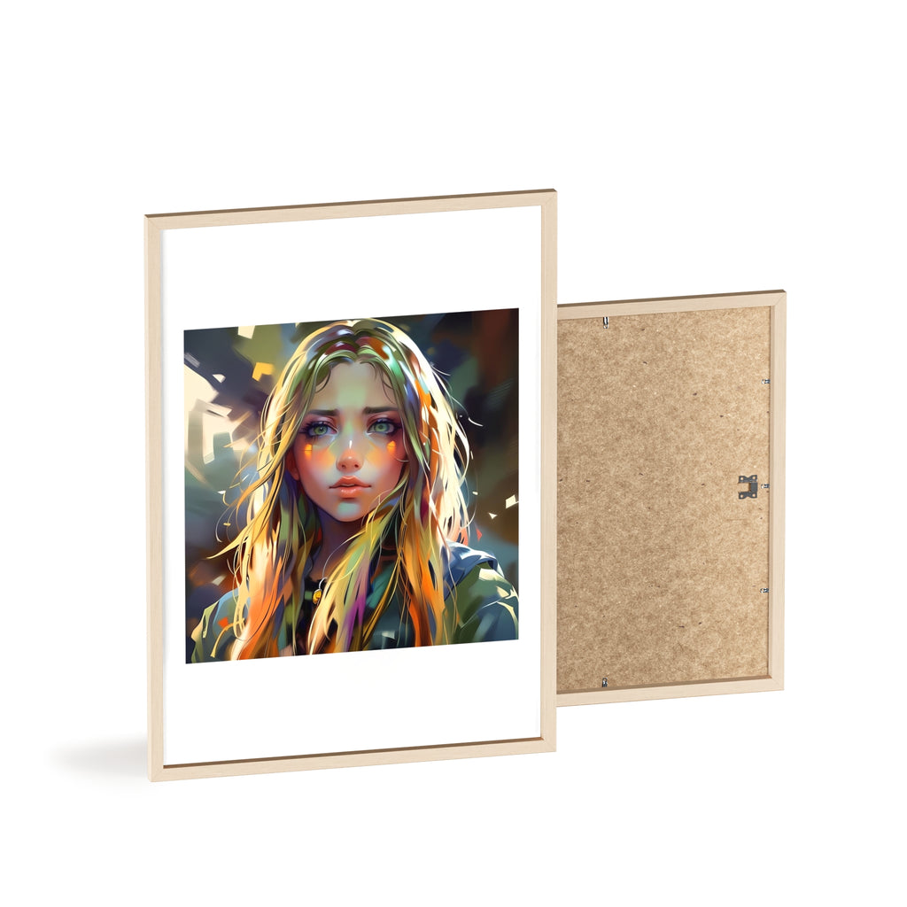 Poster mit Holzrahmen, Art.-Nr. AP 00120 P