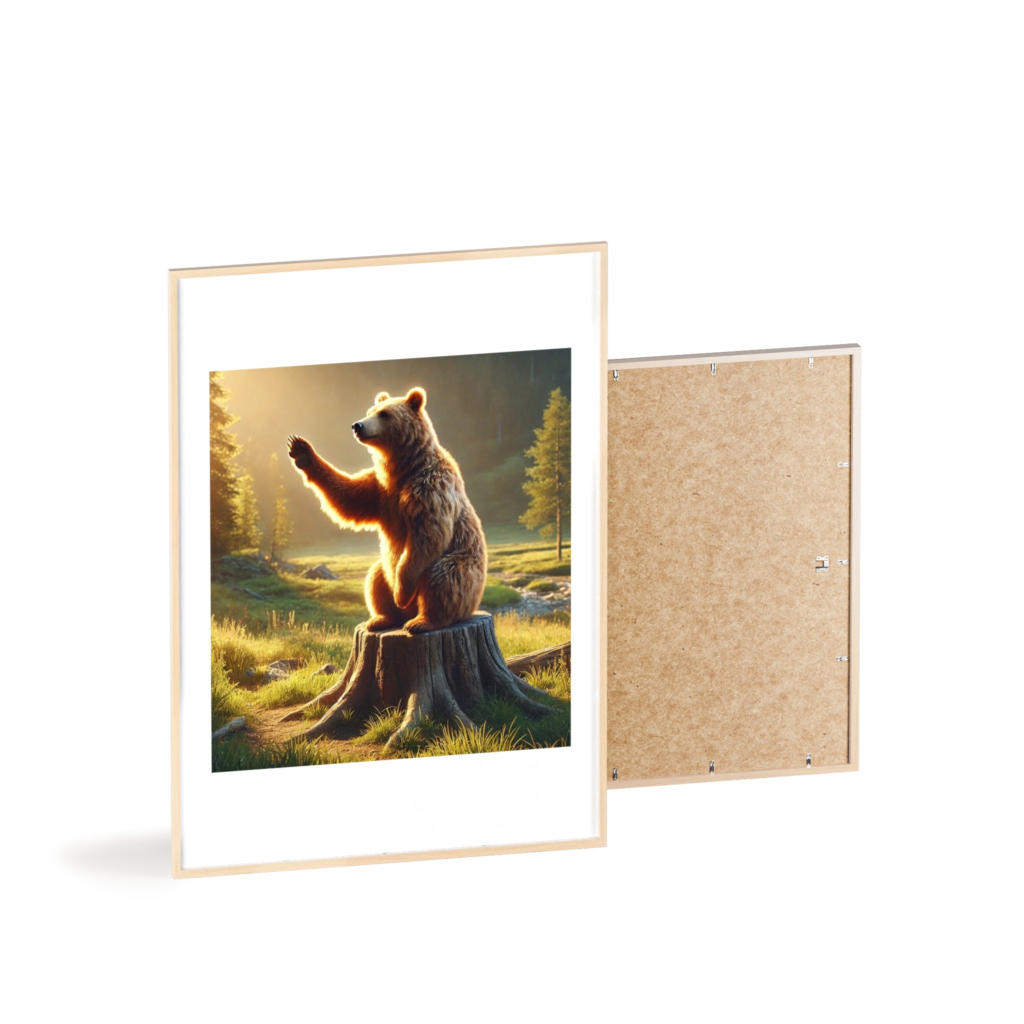 Poster mit Holzrahmen, Art.-Nr. FY 00111 P