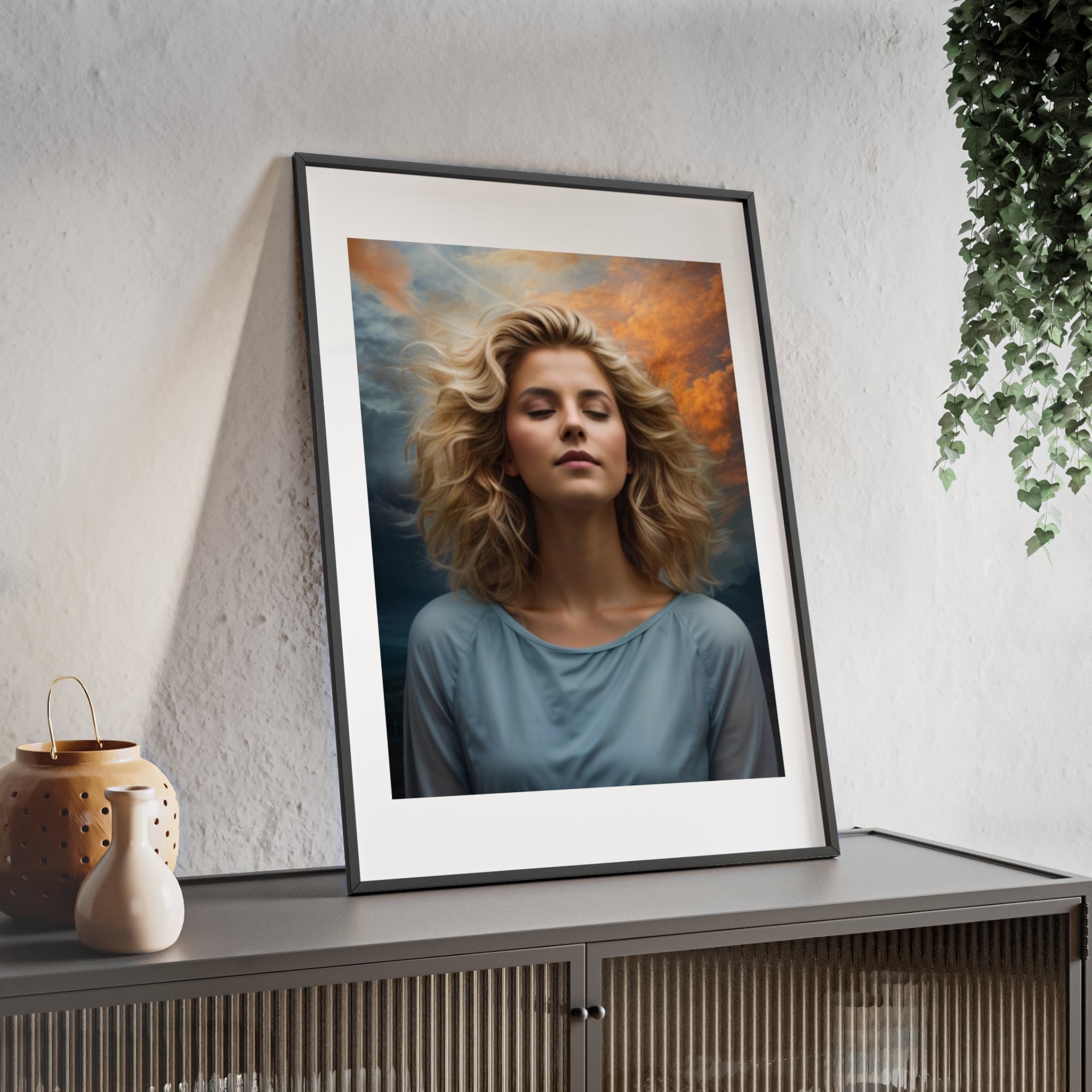 Poster mit Holzrahmen, Art.-Nr. FY 00109 P