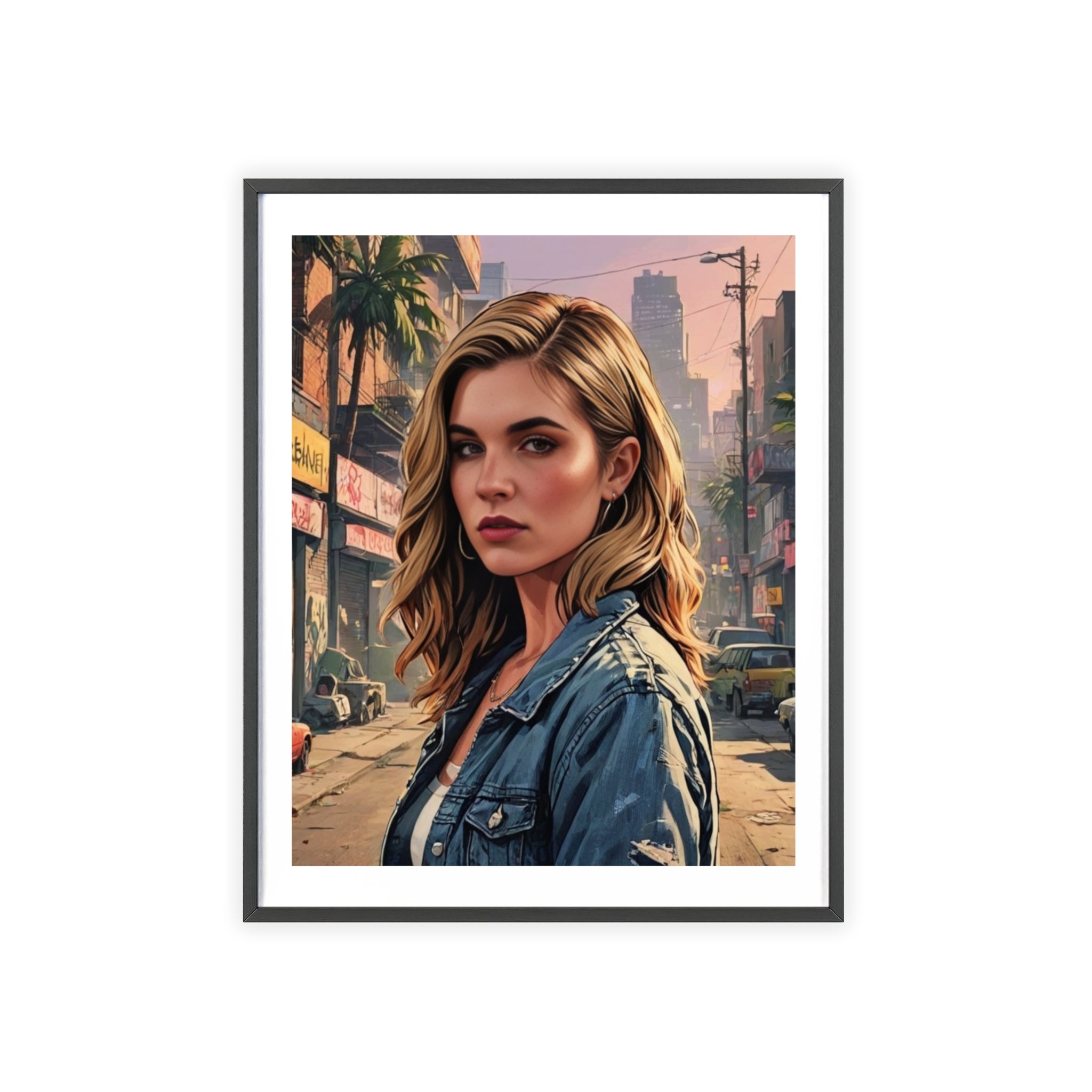 Poster mit Holzrahmen, Art.-Nr. AP 00152 P