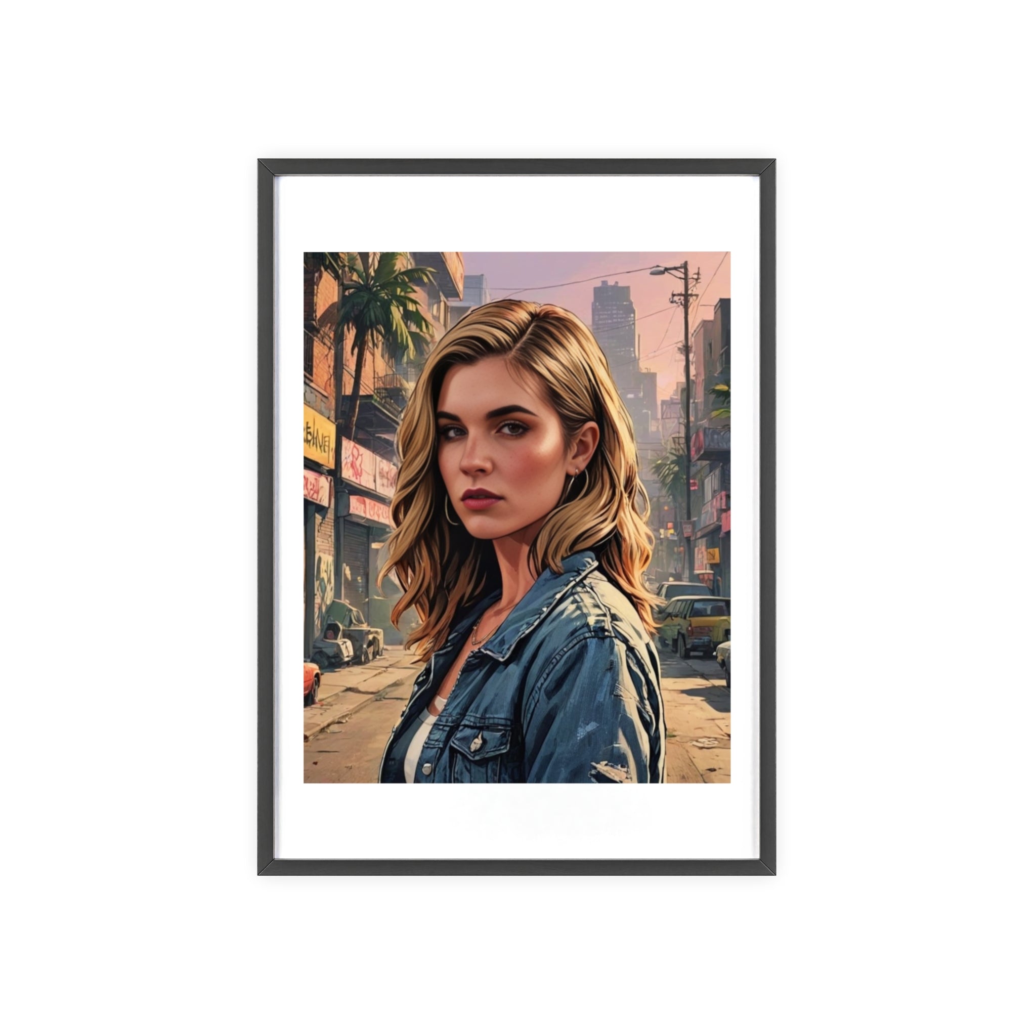 Poster mit Holzrahmen, Art.-Nr. AP 00152 P