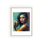 Poster mit Holzrahmen, Art.-Nr. FY 00121 P