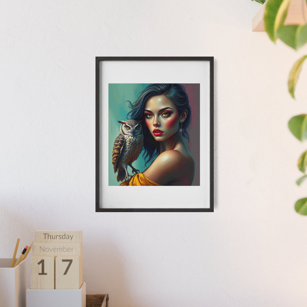 Poster mit Holzrahmen, Art.-Nr. FY 00121 P