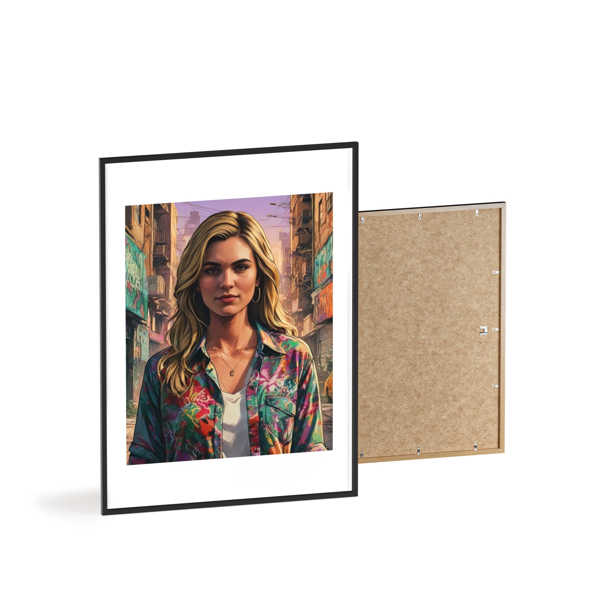 Poster mit Holzrahmen, Art.-Nr. AP 00154 P