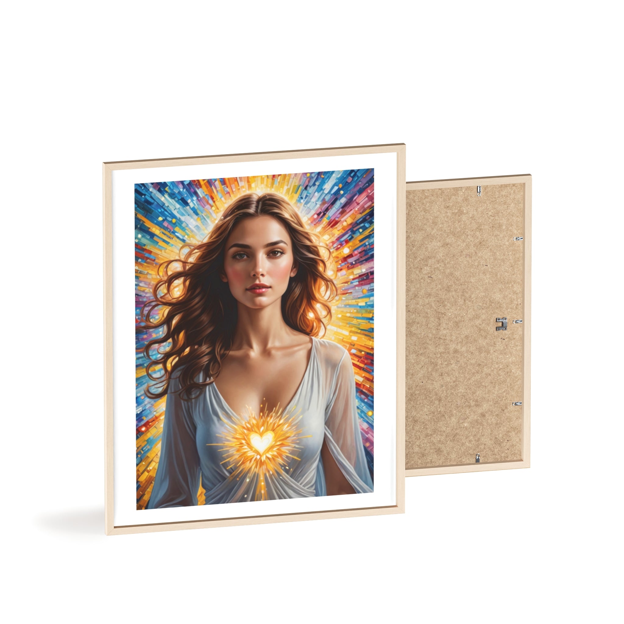 Poster mit Holzrahmen, Art.-Nr. FY 00108 P