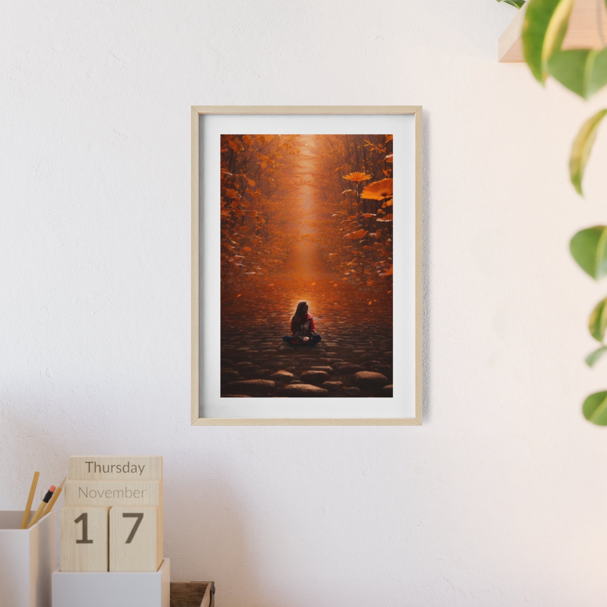 Poster mit Holzrahmen, Art.-Nr. MY 00107 P