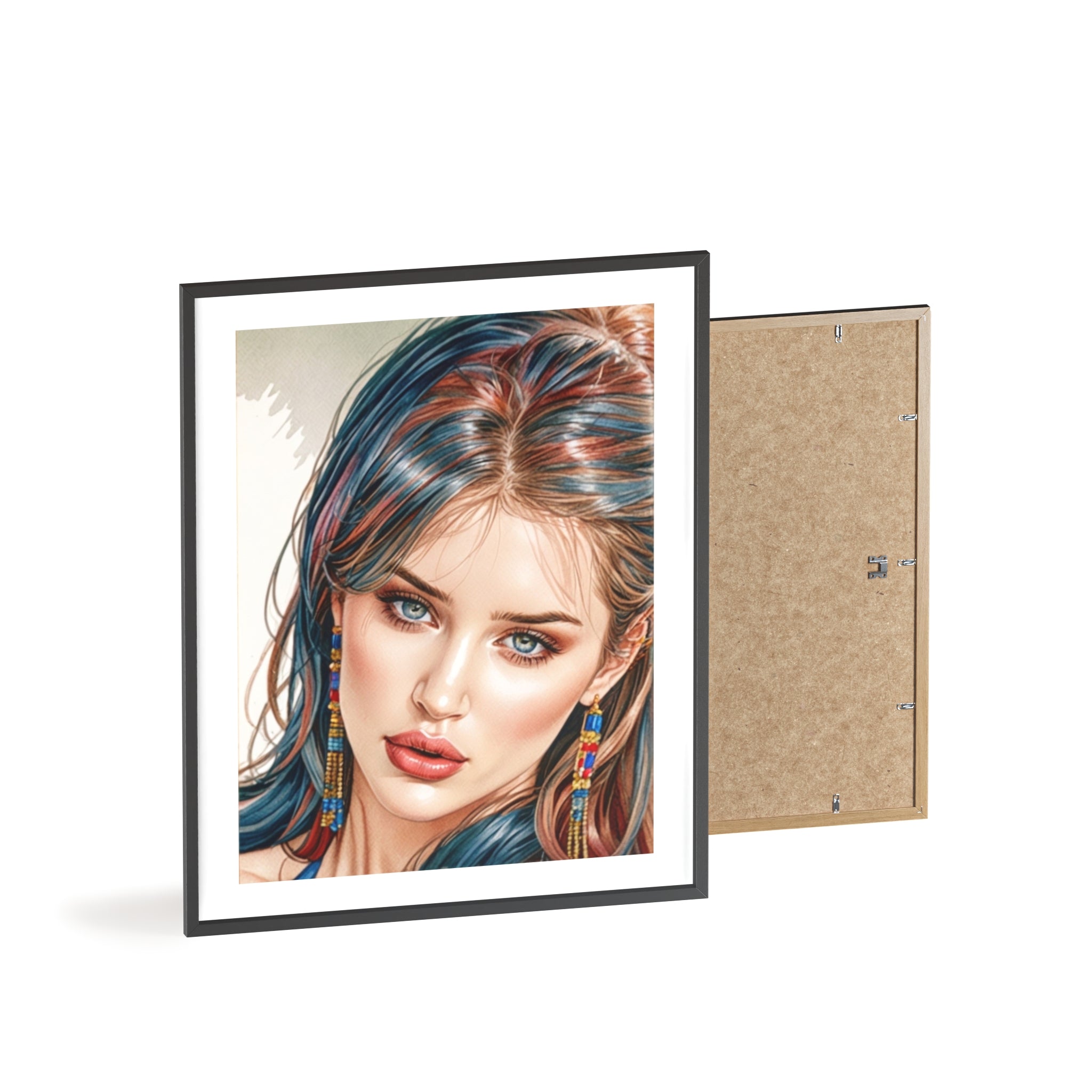 Poster mit Holzrahmen, Art.-Nr. AP 00136 P