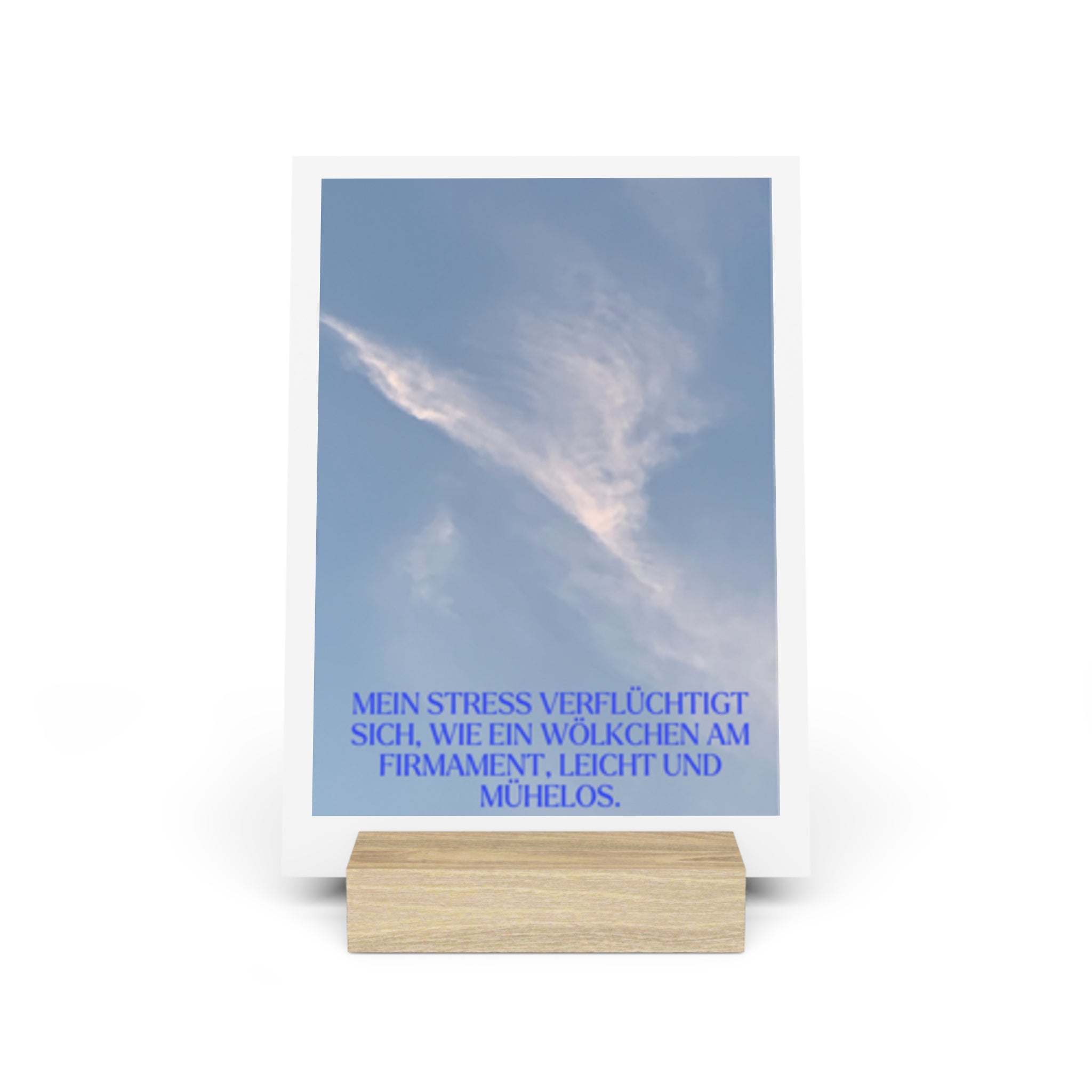 Aufsteller mit Ständer, Art.-Nr. G 004-2