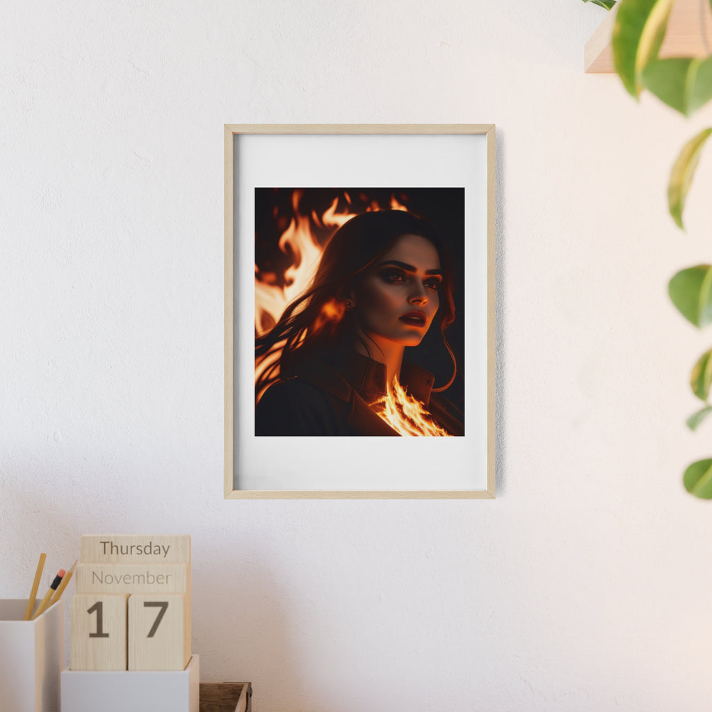 Poster mit Holzrahmen, Art.-Nr. MY 00104 P