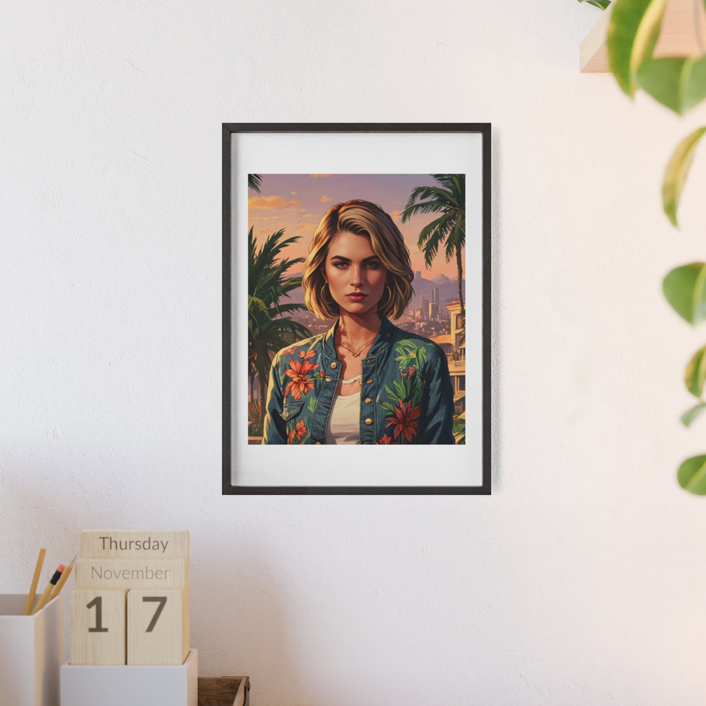 Poster mit Holzrahmen, Art.-Nr. AP 00151 P