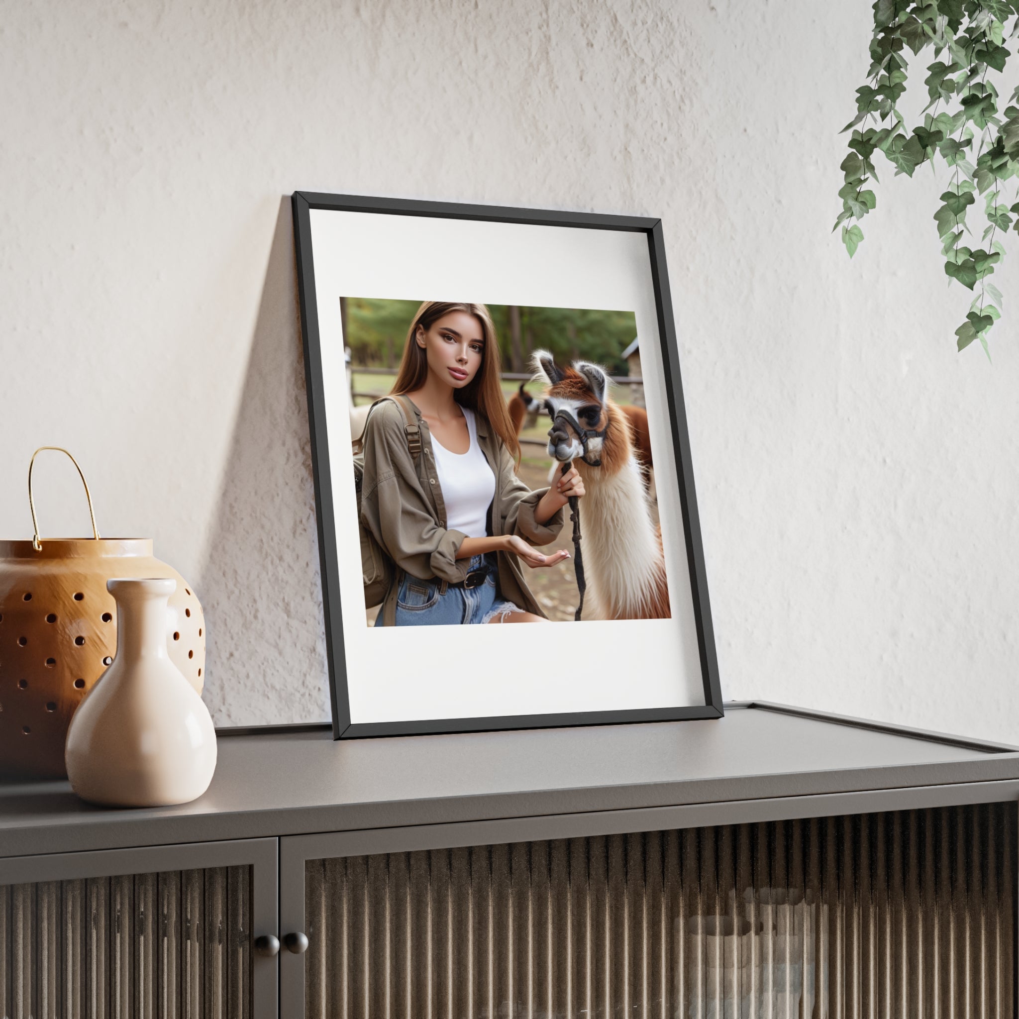 Poster mit Holzrahmen, Art.-Nr. FY 00117 P