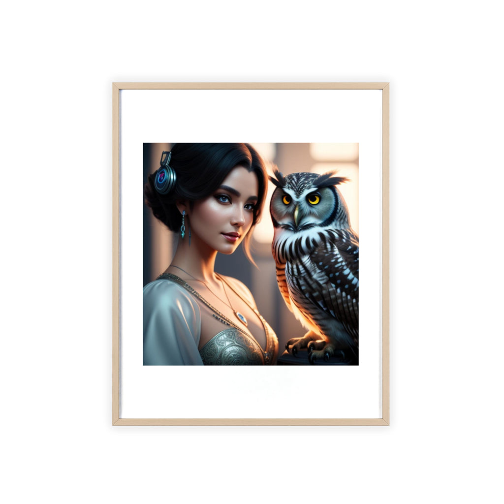 Poster mit Holzrahmen, Art.-Nr. MY 00101 P