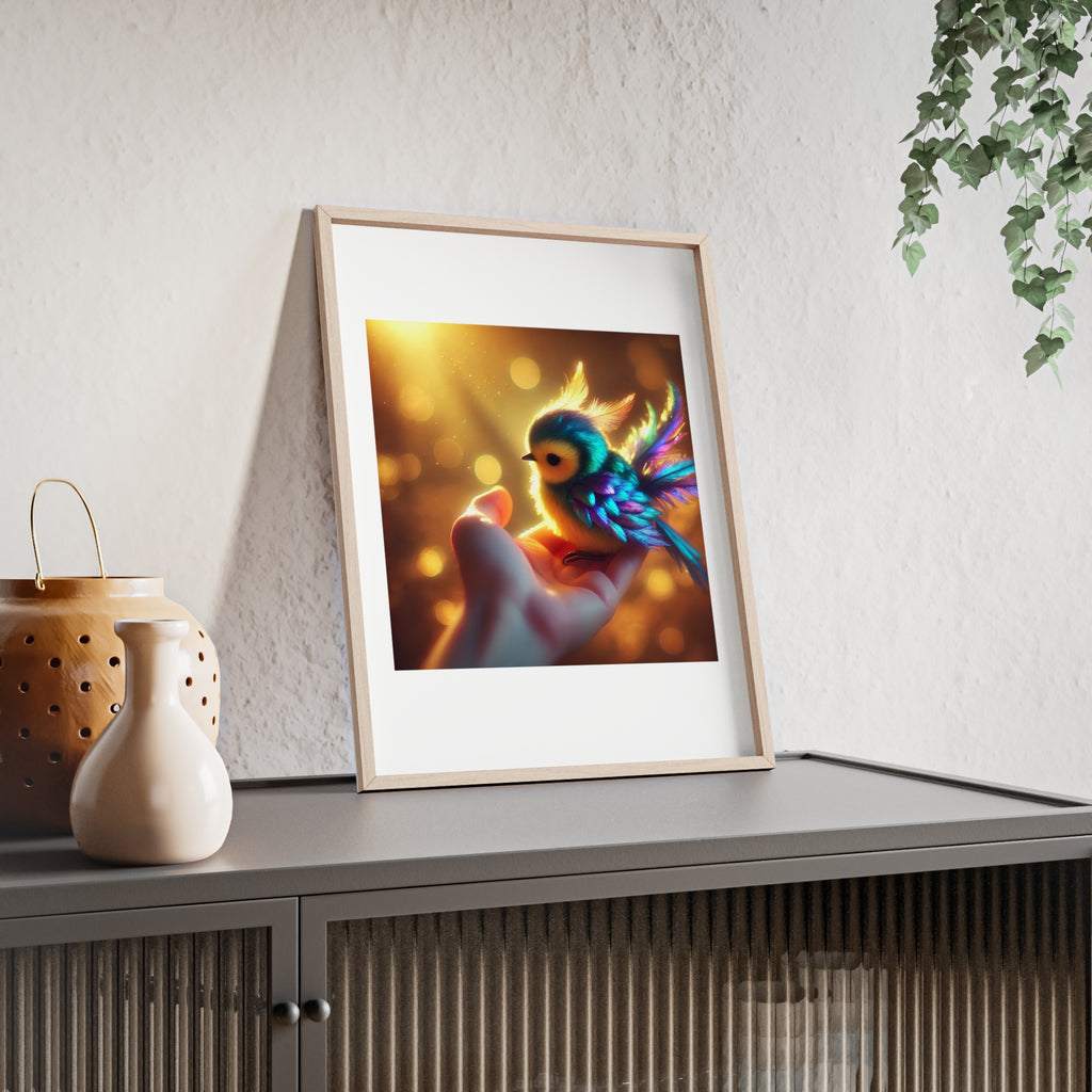 Poster mit Holzrahmen, Art.-Nr. FY 00112 P