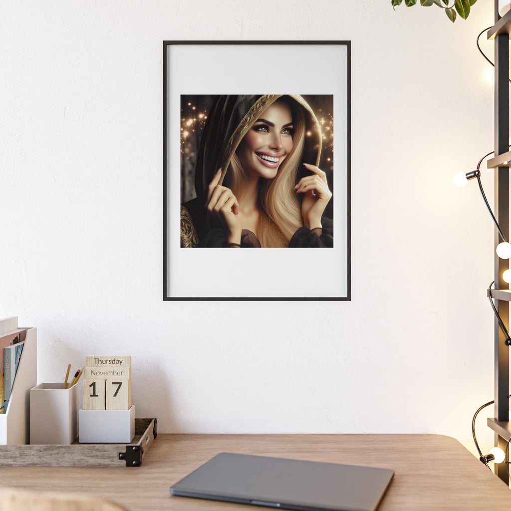 Poster mit Holzrahmen, Art.-Nr. AP 00159 P