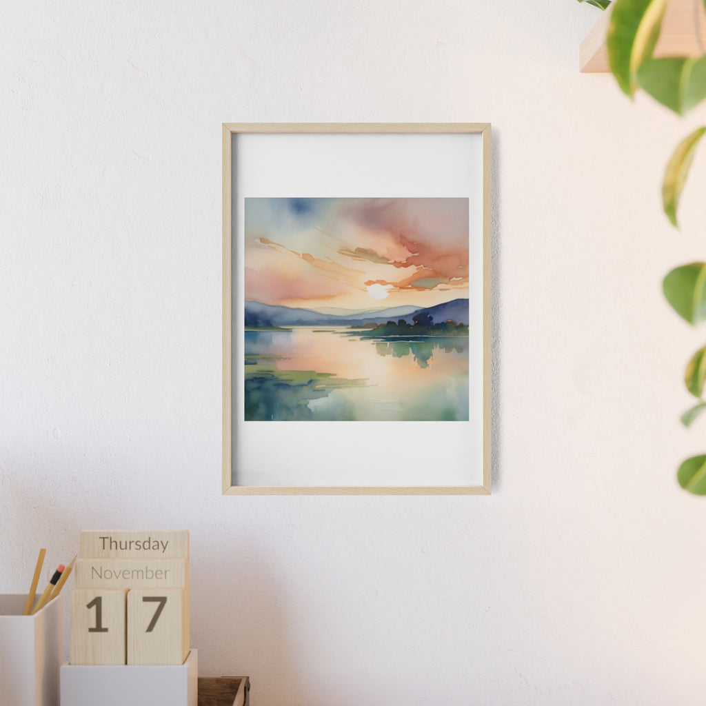 Poster mit Holzrahmen, Art.-Nr. AP 00148 P