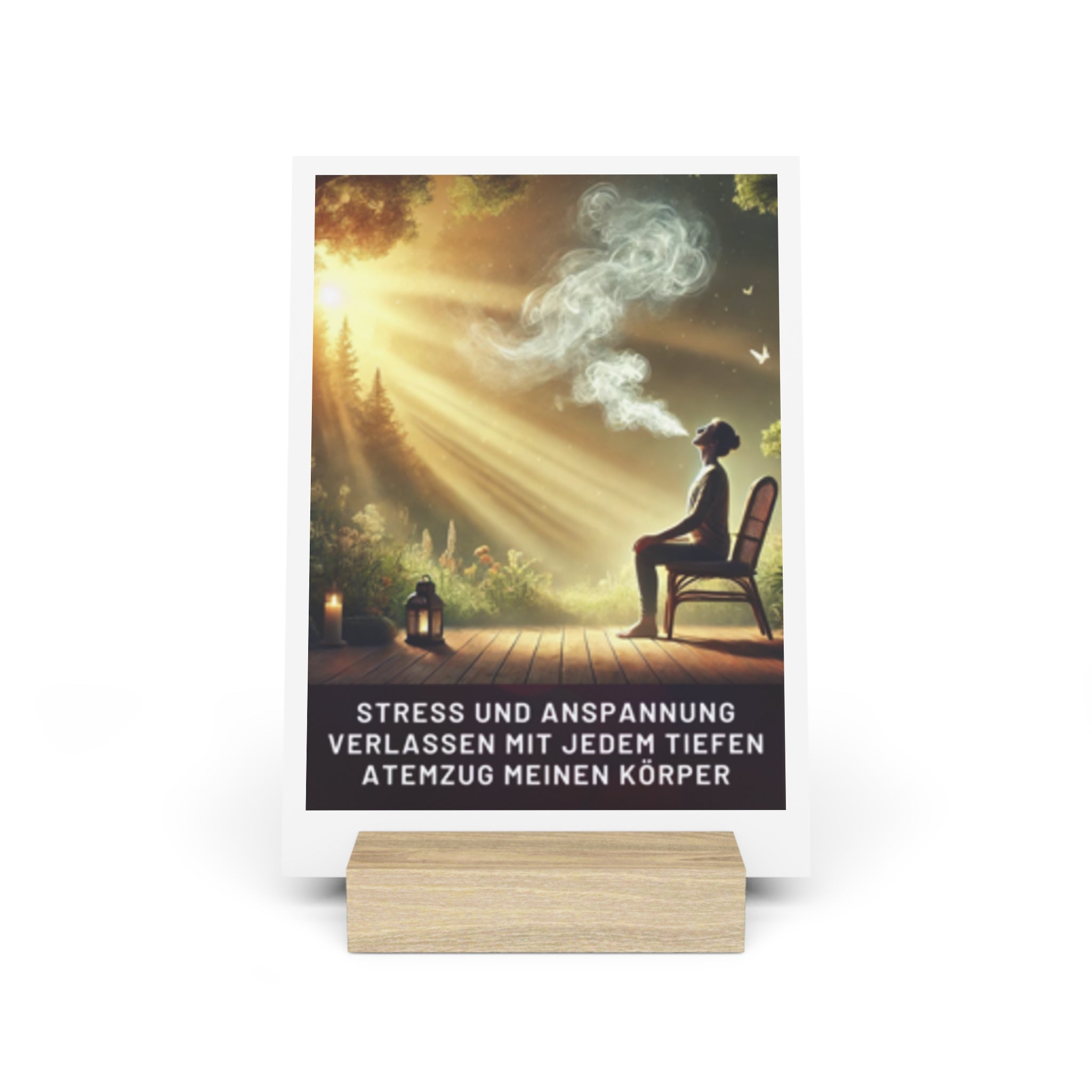 Aufsteller mit Ständer, Art.-Nr. G 004-8