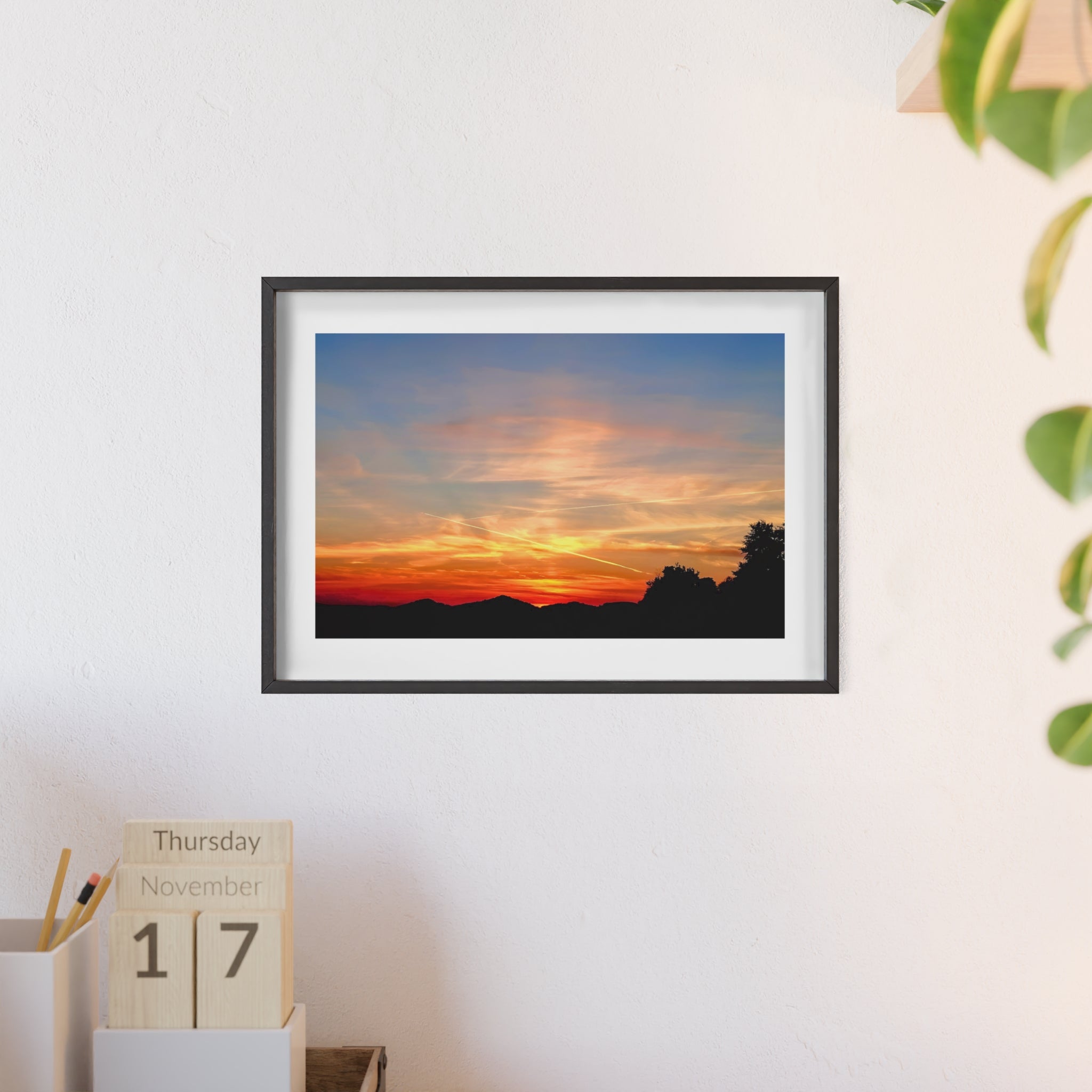 Poster mit Holzrahmen, Art.-Nr. NA 00104 P