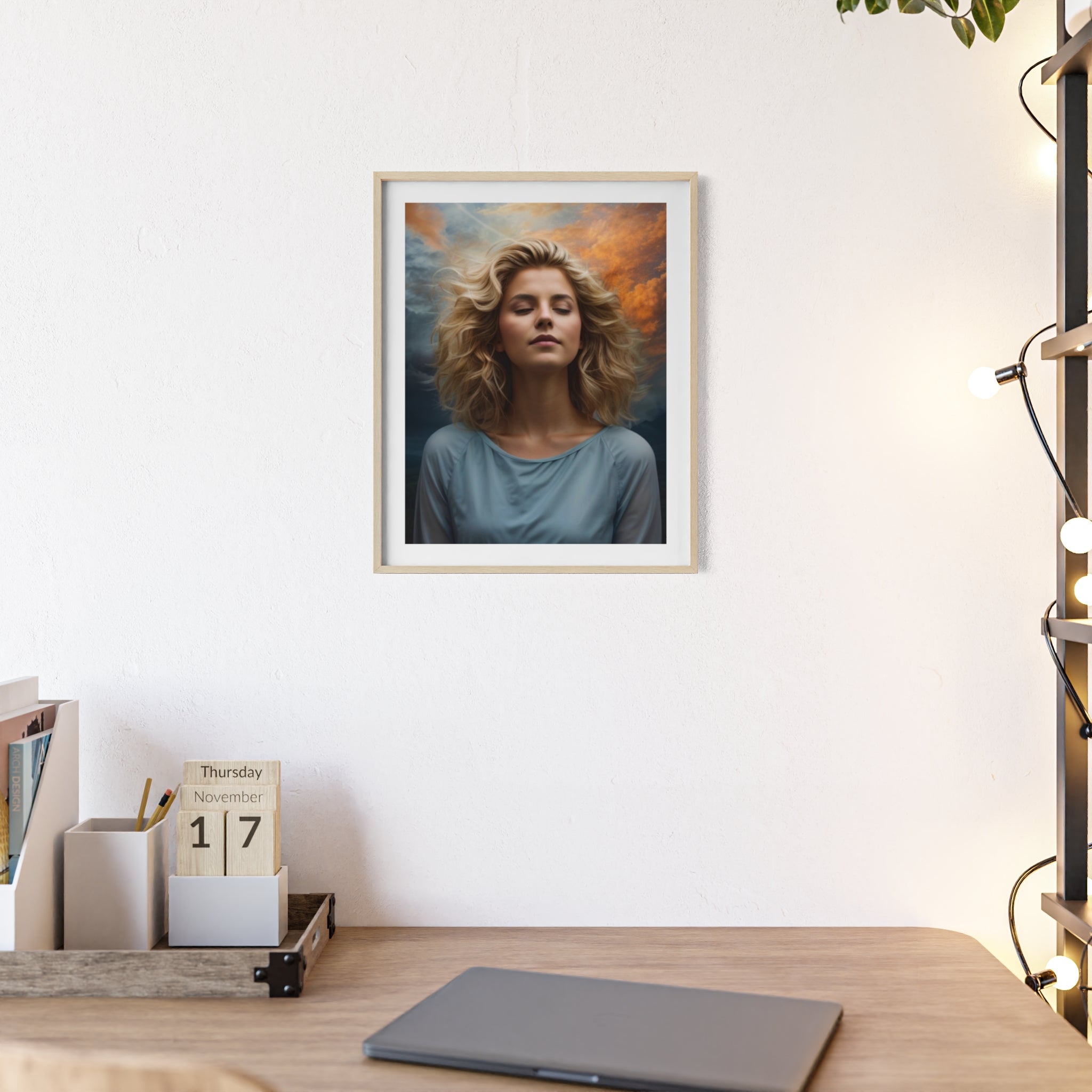 Poster mit Holzrahmen, Art.-Nr. FY 00109 P