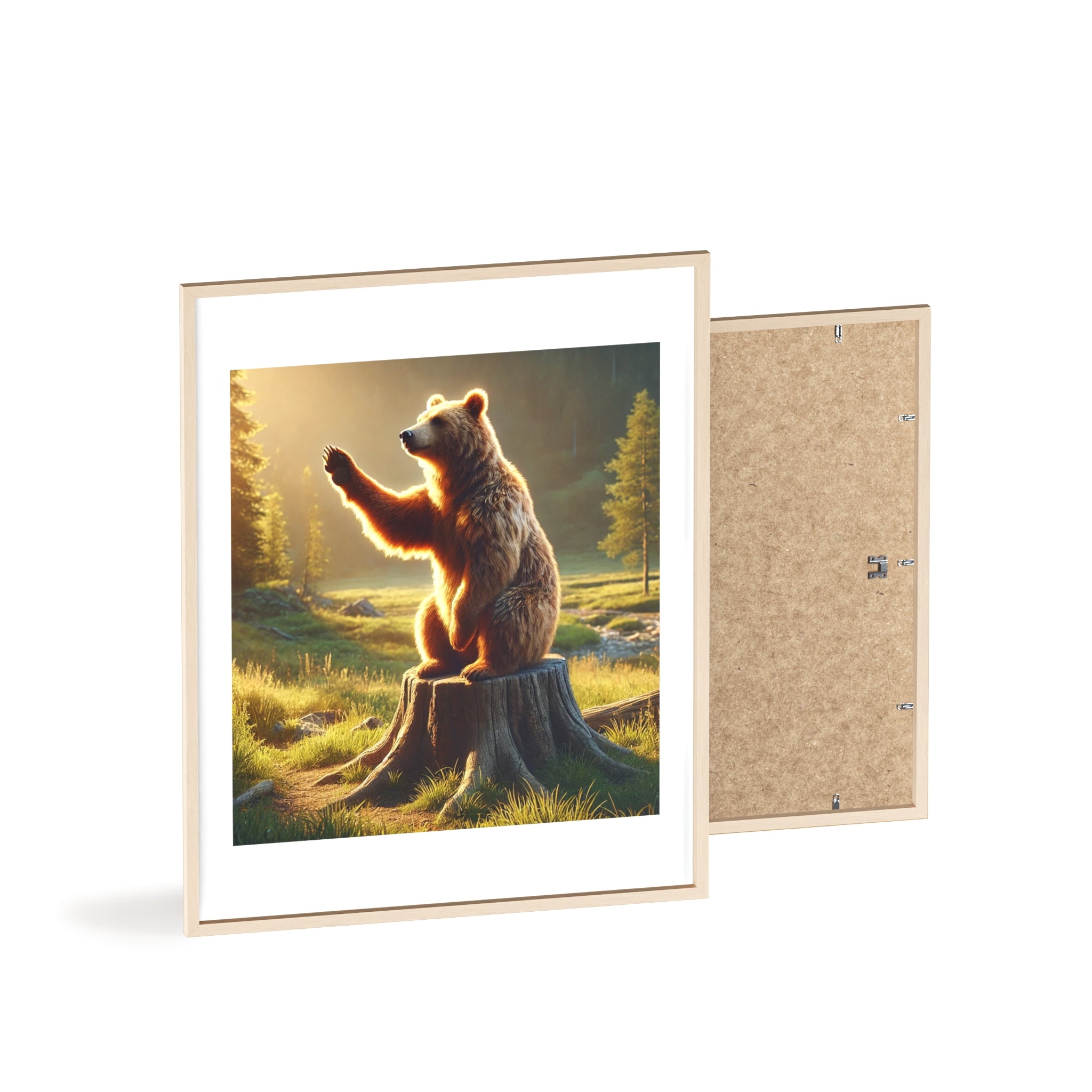 Poster mit Holzrahmen, Art.-Nr. FY 00111 P