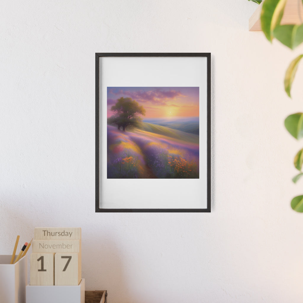 Poster mit Holzrahmen, Art.-Nr. FY 00136 P