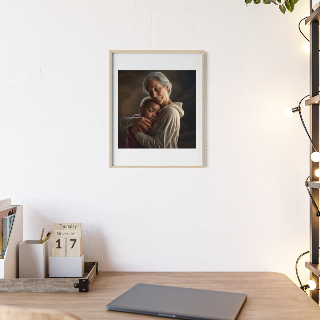 Poster mit Holzrahmen, Art.-Nr. AP 00117 P