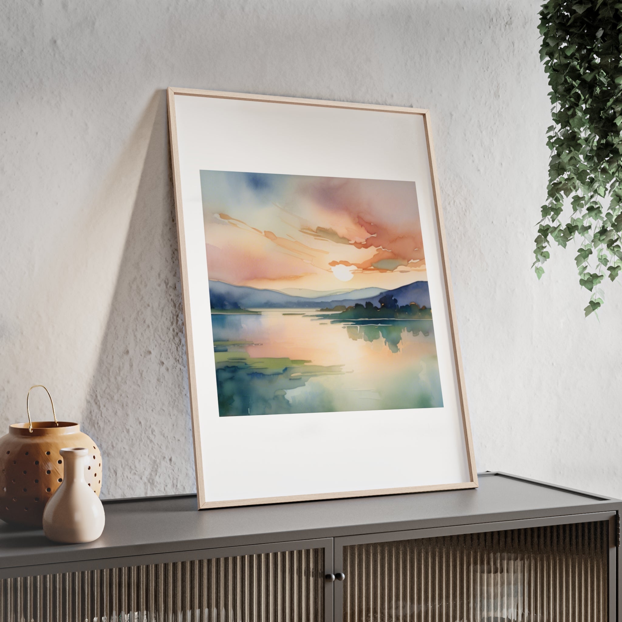 Poster mit Holzrahmen, Art.-Nr. FY 00137 P