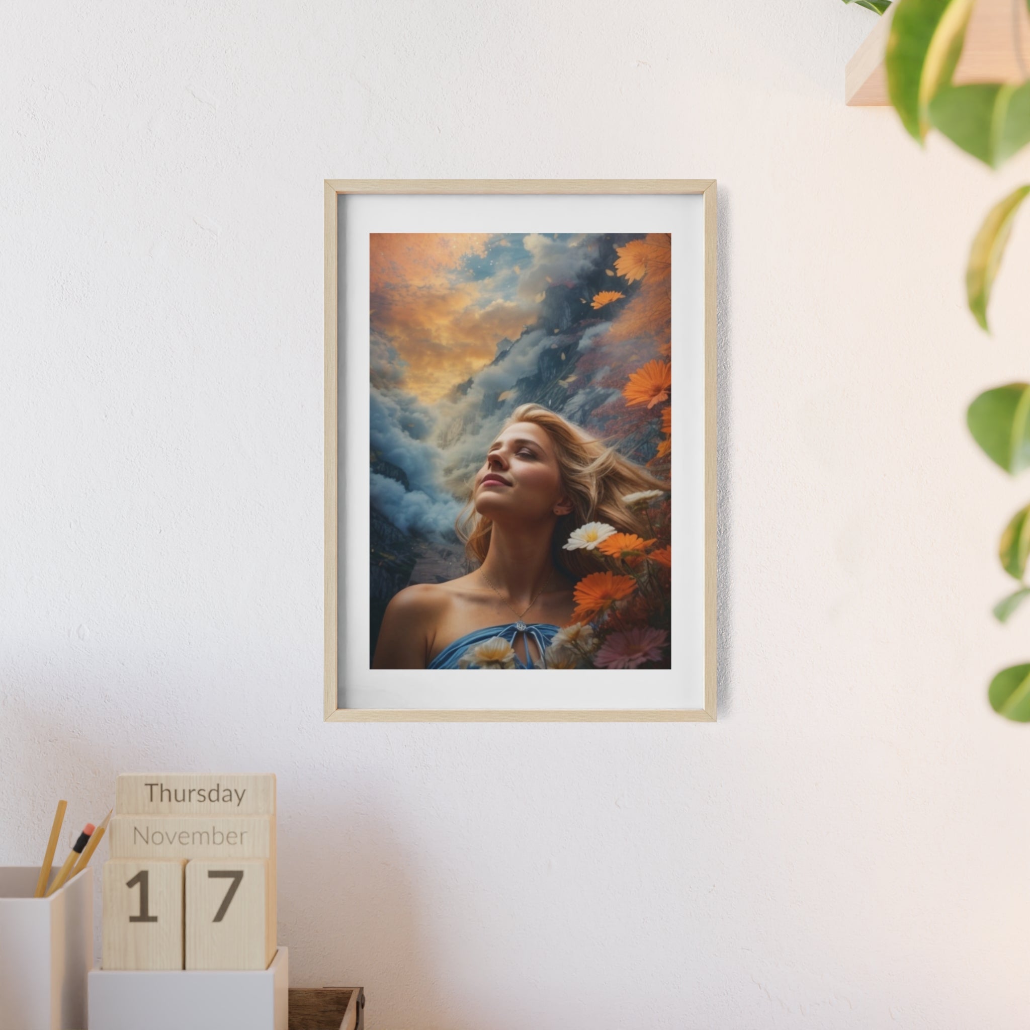 Poster mit Holzrahmen, Art.-Nr. MY 00109 P