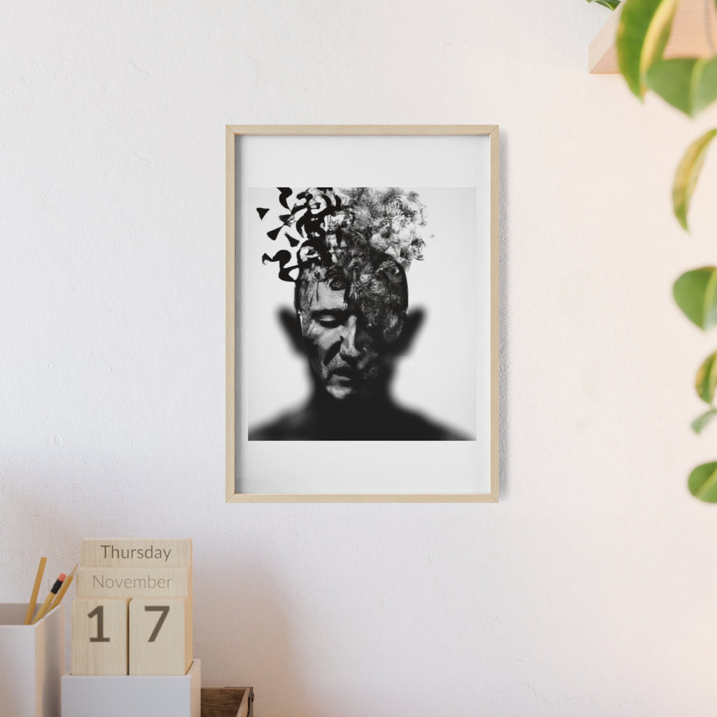 Poster mit Holzrahmen, Art.-Nr. FY 00106 P