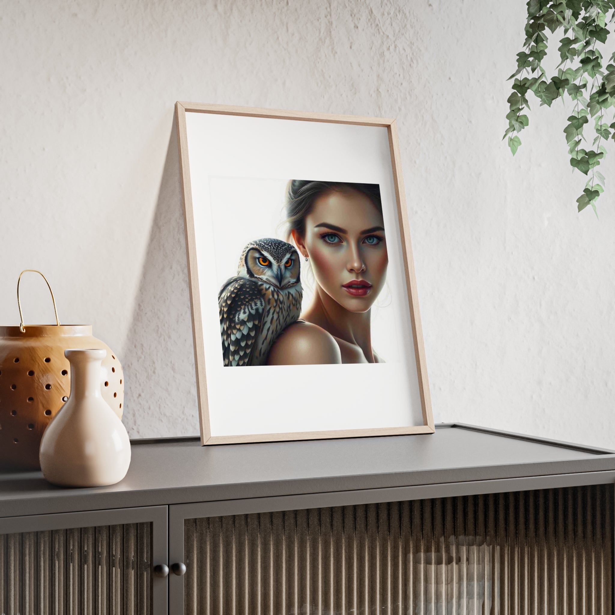 Poster mit Holzrahmen, Art.-Nr. AP 00130 P