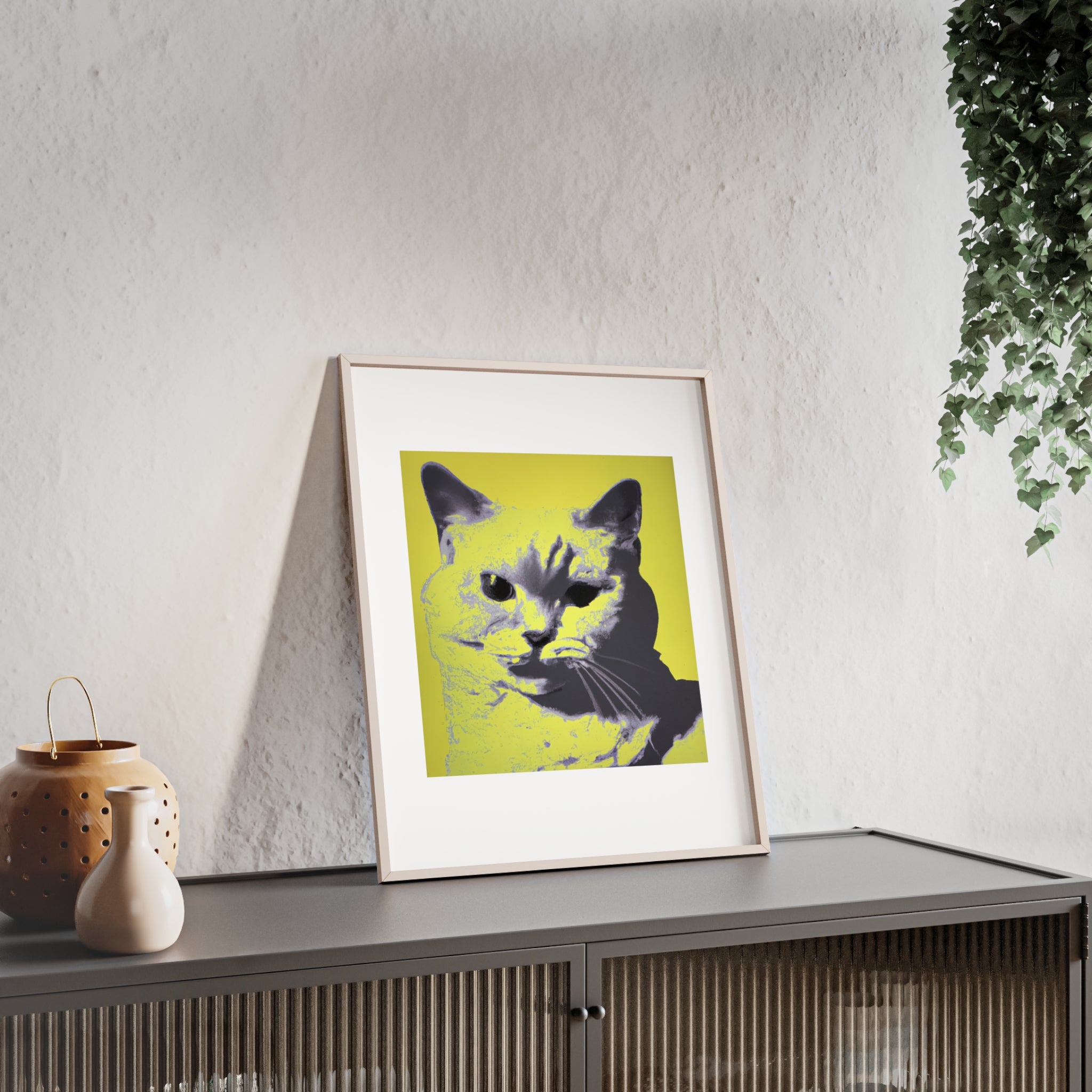 Poster mit Holzrahmen, Art.-Nr. FY 00135 P