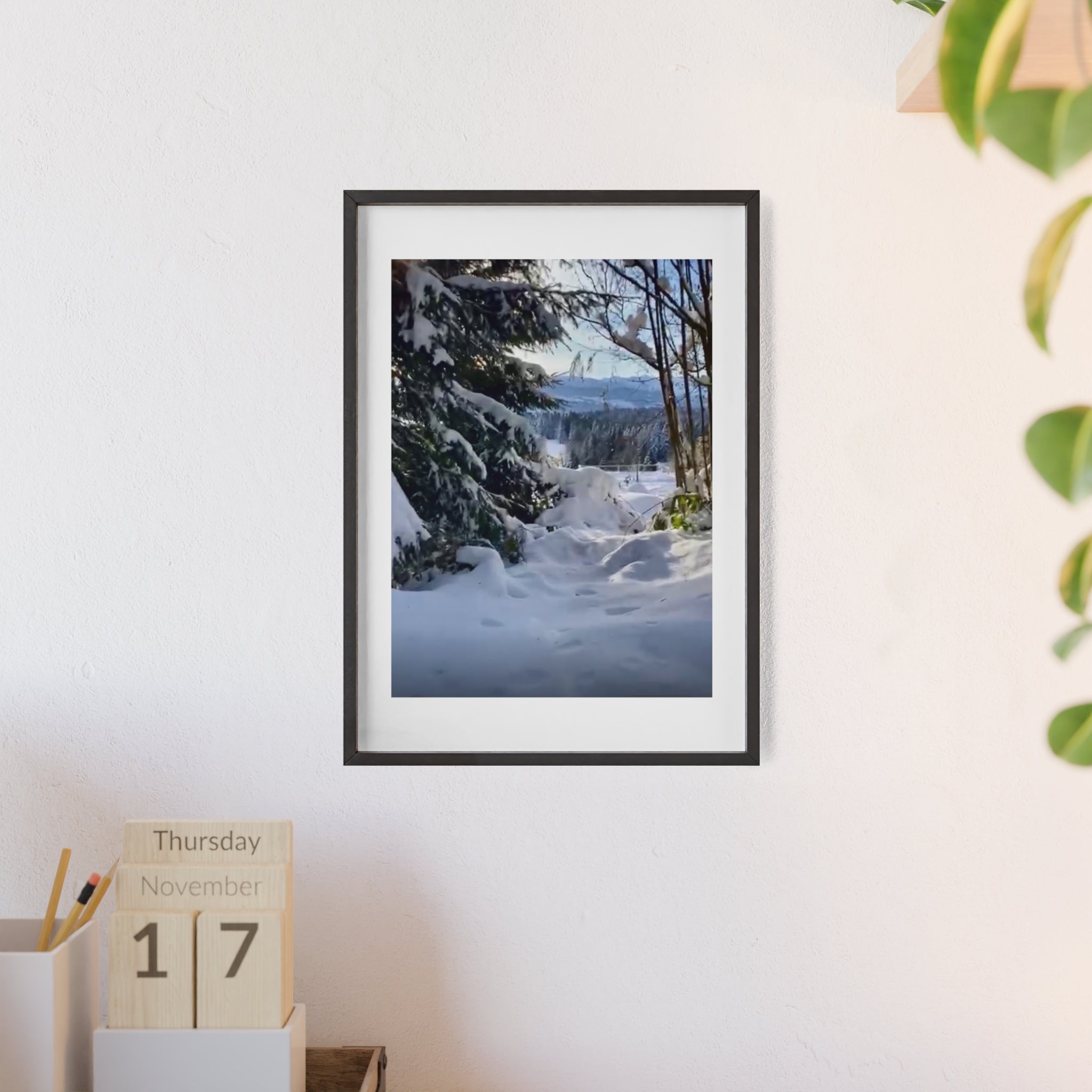 Poster mit Holzrahmen, Art.-Nr. NA 00122 P