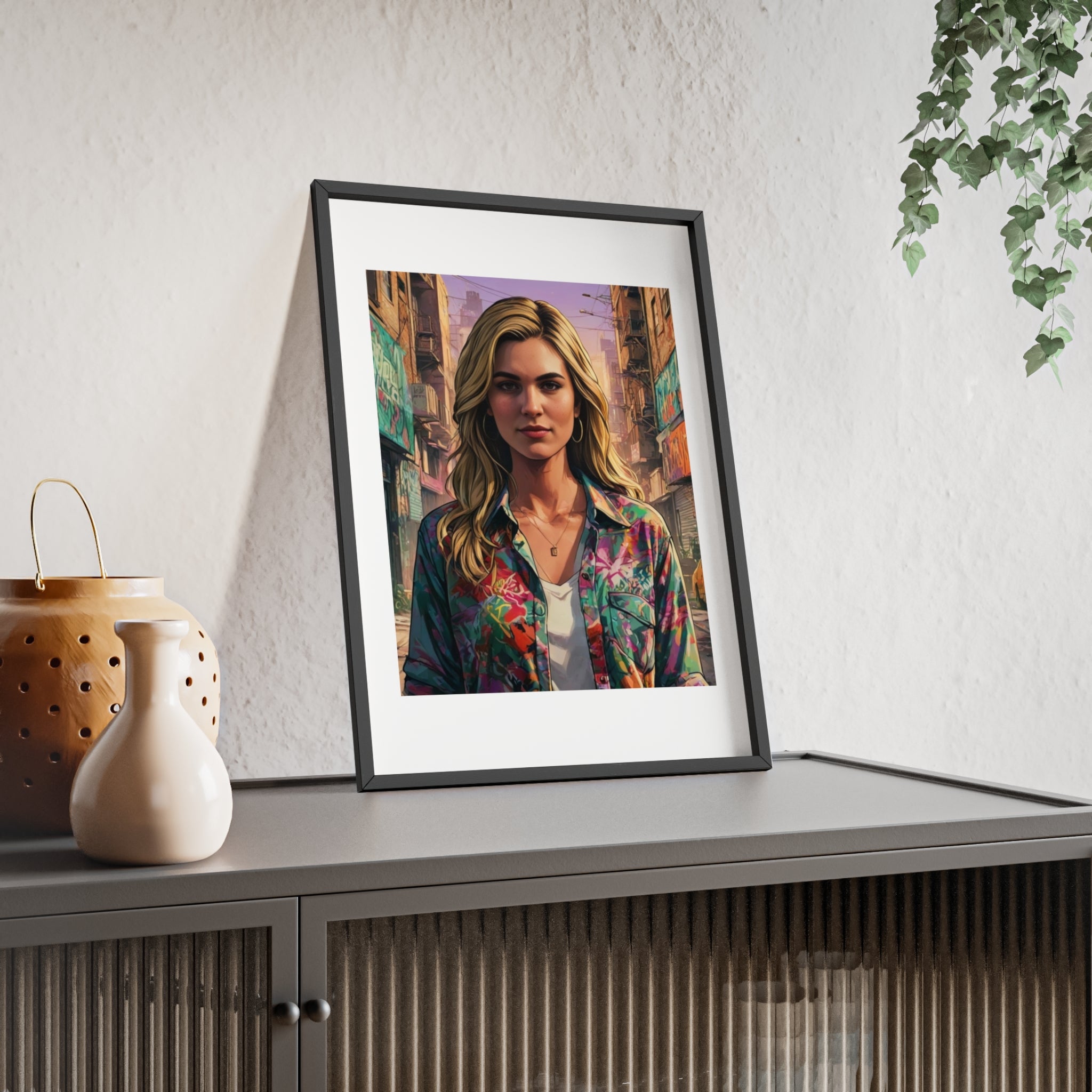 Poster mit Holzrahmen, Art.-Nr. AP 00154 P