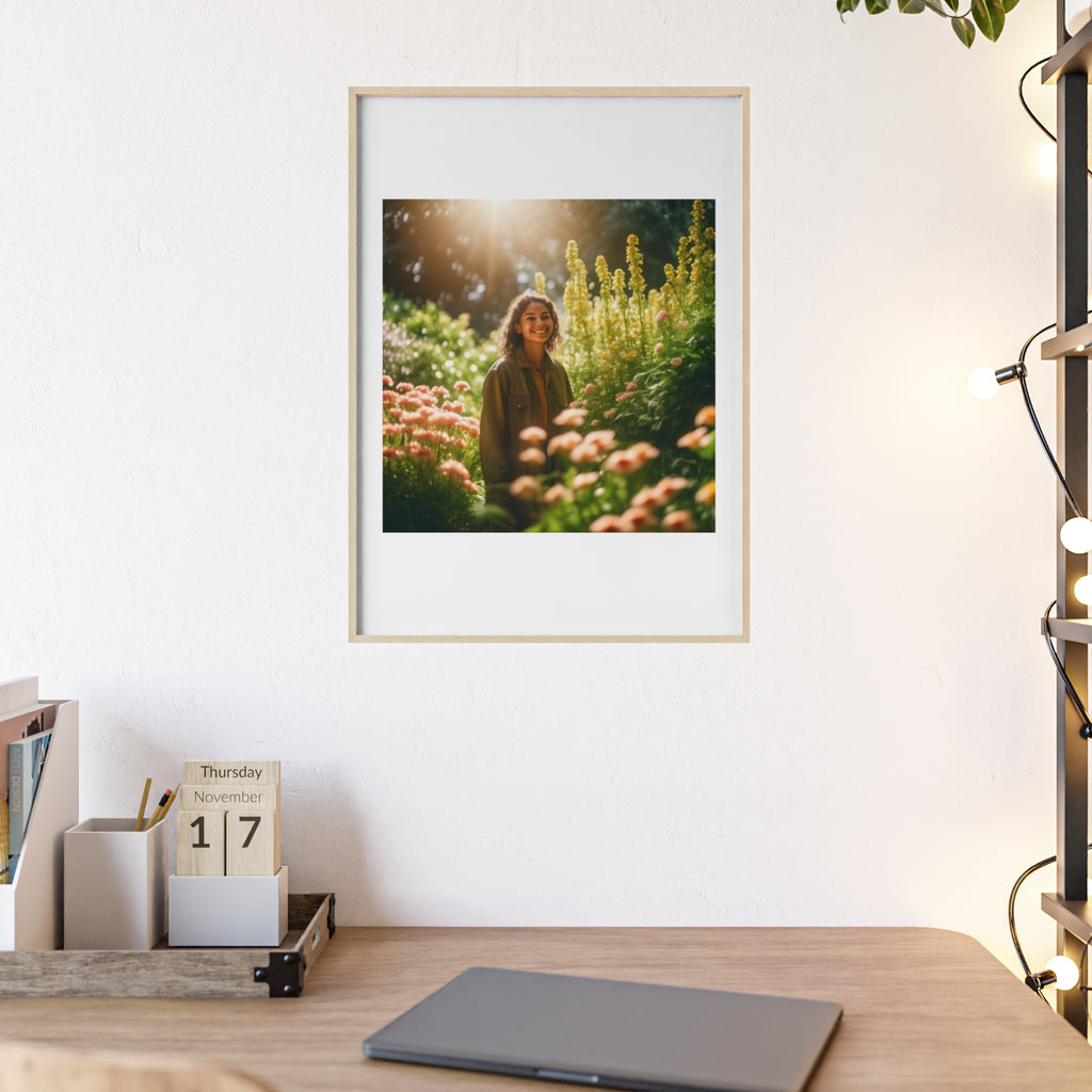 Poster mit Holzrahmen, Art.-Nr. AP 00129 P