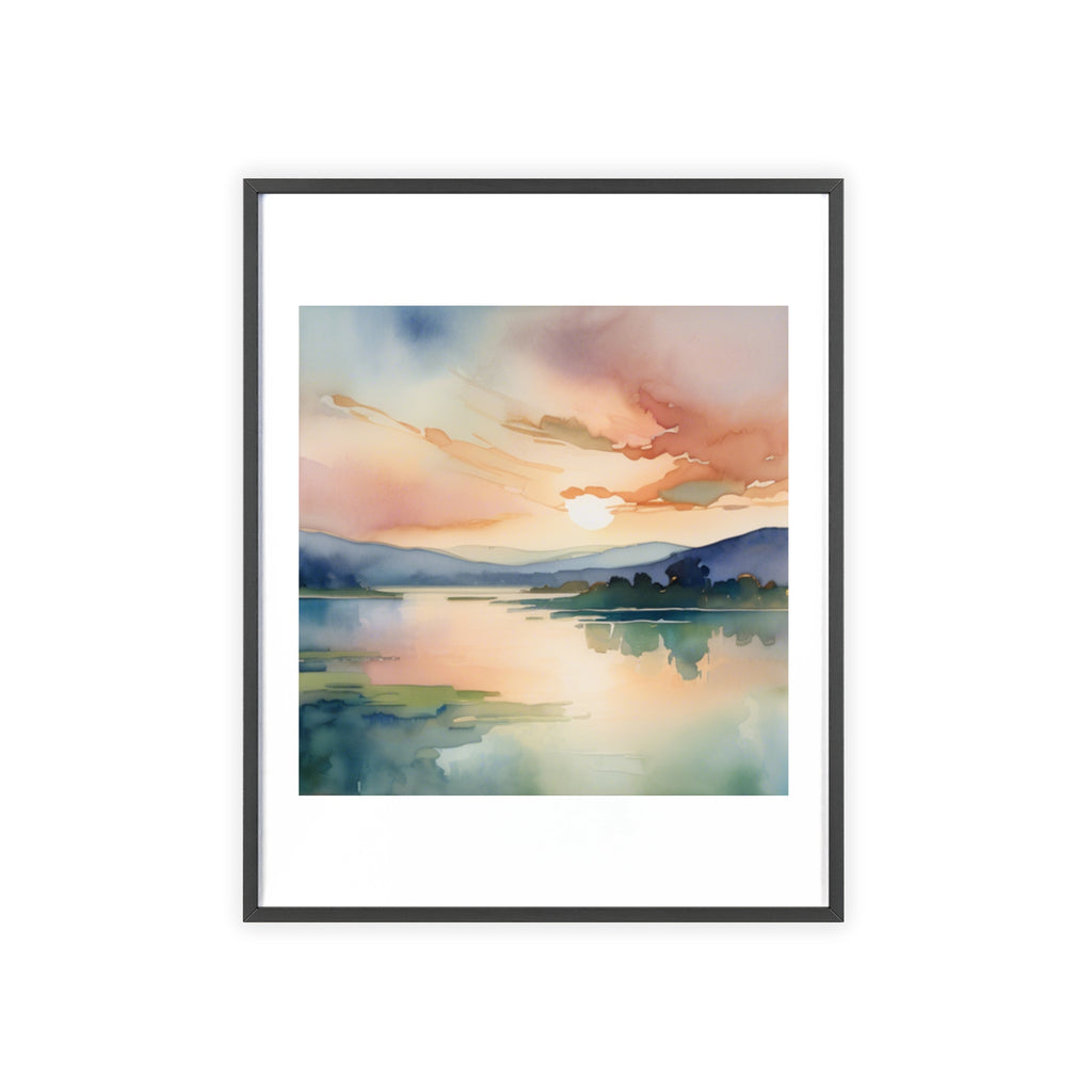 Poster mit Holzrahmen, Art.-Nr. FY 00137 P