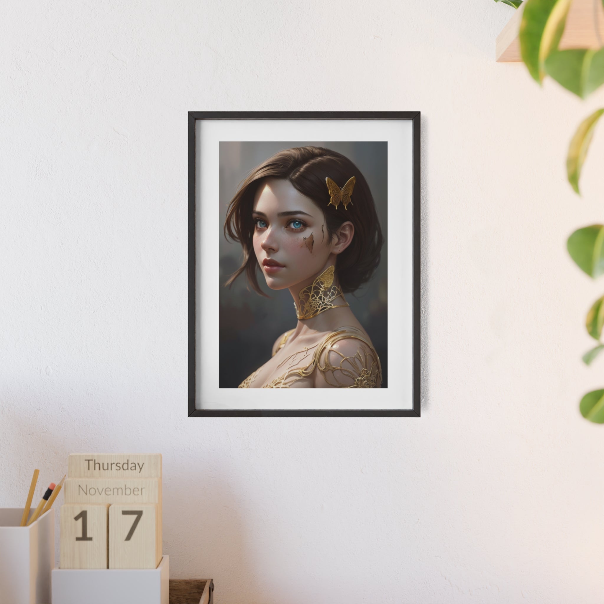 Poster mit Holzrahmen, Art.-Nr. FY 00131 P