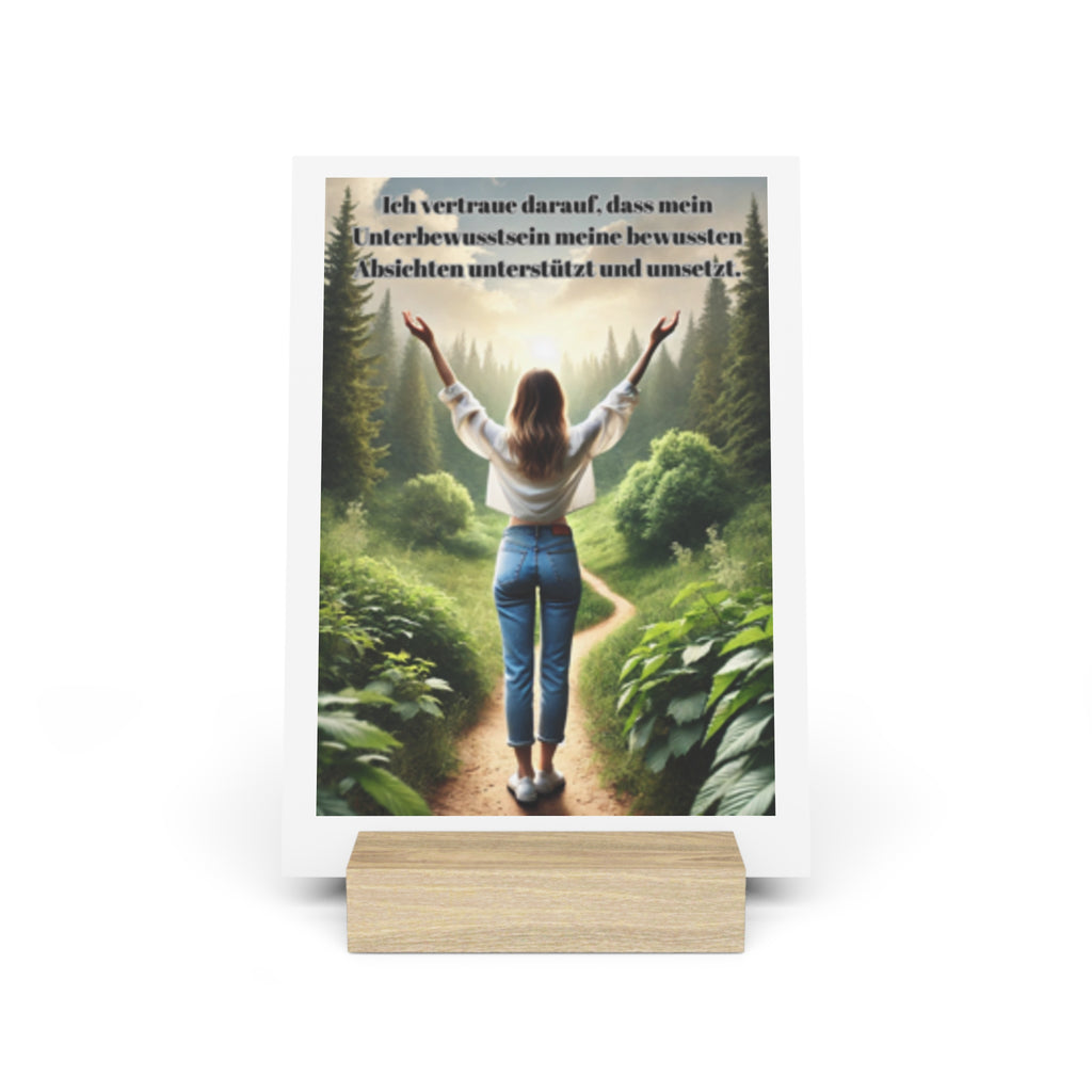 Aufsteller mit Ständer, Art.-Nr. G 006-3