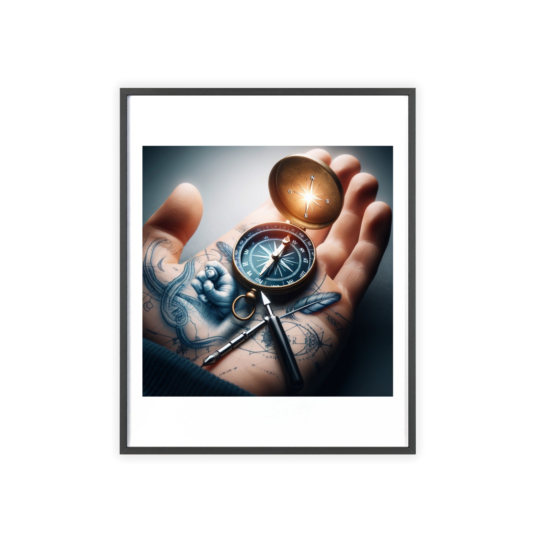 Poster mit Holzrahmen, Art.-Nr. FY 00107 P