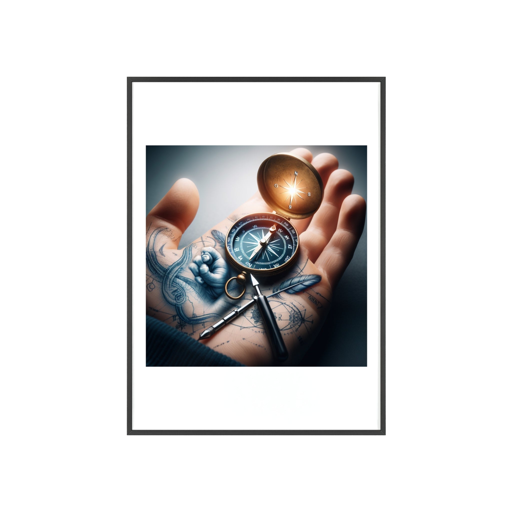 Poster mit Holzrahmen, Art.-Nr. FY 00107 P