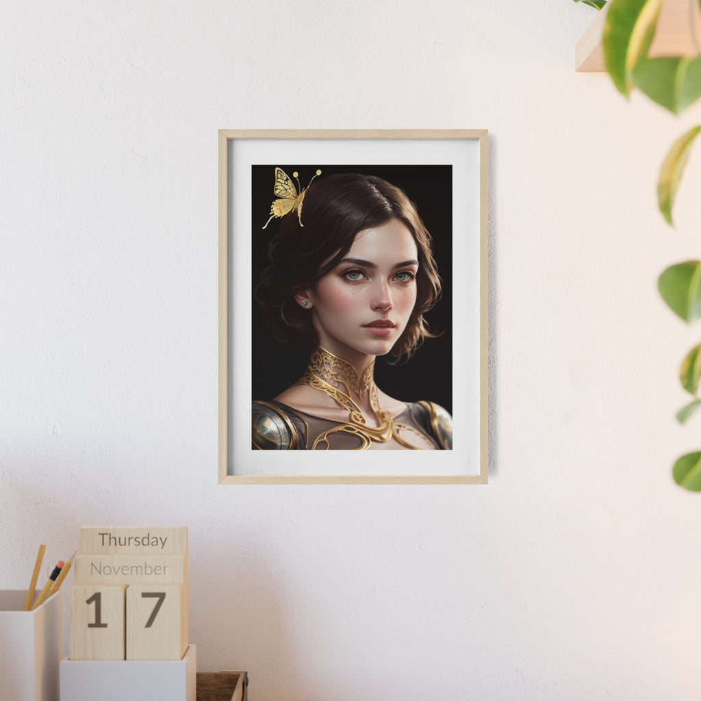 Poster mit Holzrahmen, Art.-Nr. FY 00133 P