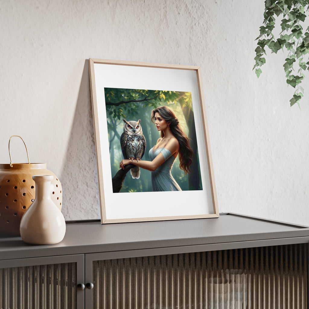 Poster mit Holzrahmen, Art.-Nr. FY 00120 P