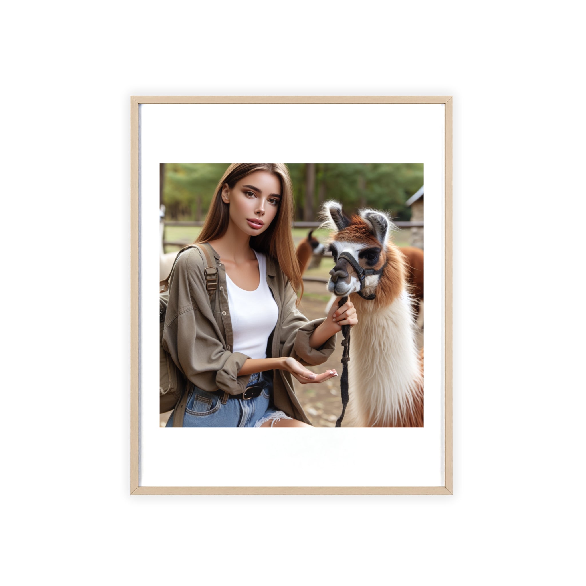 Poster mit Holzrahmen, Art.-Nr. FY 00117 P